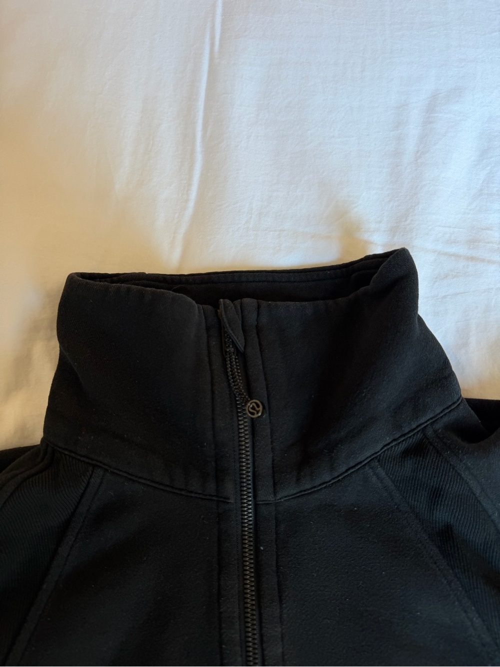Lululemon Scuba Oversized Funnel Neck Half Zip Black M/L